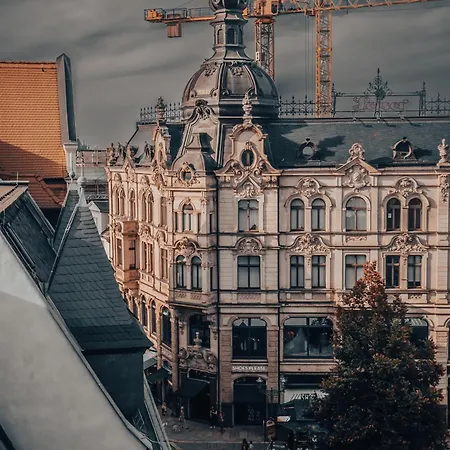 Traumhaftes Apartment Am Dom Mit Grosser Dachterrasse Zwickau Buitenkant foto